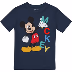Disney - T-shirt - Garçon (Bleu marine)