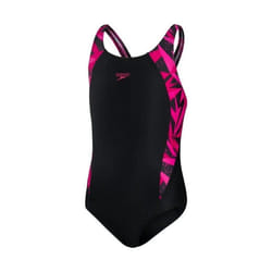 Speedo - Maillot de bain HYPER BOOM SPLICE - Fille (Noir / Rose)