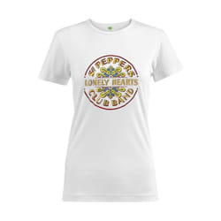 The Beatles - T-shirt SGT PEPPER - Femme (Blanc)