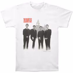 The Beatles - T-shirt IN LIVERPOOL - Femme (Blanc)
