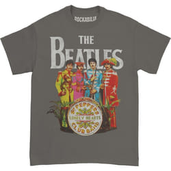 The Beatles - T-shirt SGT PEPPER - Adulte (Gris)