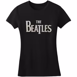 The Beatles - T-shirt - Femme (Noir)