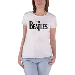 The Beatles - T-shirt - Femme (Blanc)