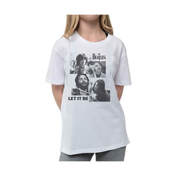 The Beatles - T-shirt LET IT BE - Enfant (Blanc)