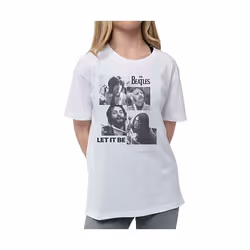 The Beatles - T-shirt LET IT BE - Enfant (Blanc)