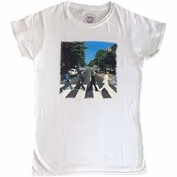 The Beatles - T-shirt - Femme (Blanc)