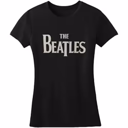 The Beatles - T-shirt - Femme (Noir)