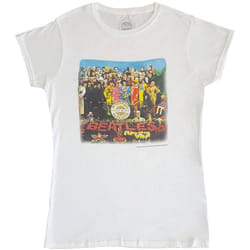 The Beatles - T-shirt SGT PEPPER - Adulte (Blanc)