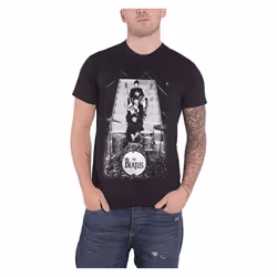 The Beatles - T-shirt - Adulte (Noir)