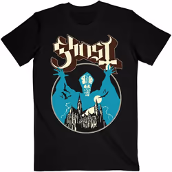 Ghost - T-shirt OPUS - Adulte (Noir / Bleu)