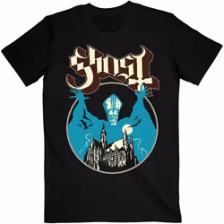 Ghost - T-shirt OPUS - Adulte (Noir / Bleu)