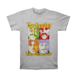 The Beatles - T-shirt YELLOW SUBMARINE SEA OF SCIENCE - Adulte (Gris chiné)