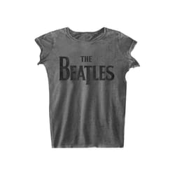 The Beatles - T-shirt - Femme (Gris charbon)