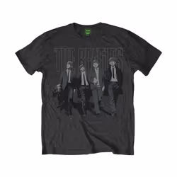 The Beatles - T-shirt WALKING IN LONDON - Femme (Gris)