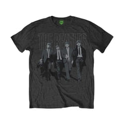 The Beatles - T-shirt WALKING IN LONDON - Femme (Gris)