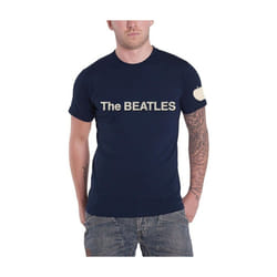 The Beatles - T-shirt - Adulte (Bleu marine)