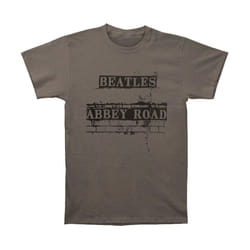 The Beatles - T-shirt ABBEY ROAD SIGN - Adulte (Gris)