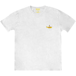 The Beatles - T-shirt YELLOW SUBMARINE NOTHING IS REAL - Adulte (Blanc)