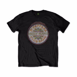 The Beatles - T-shirt ORIGINAL PEPPER - Adulte (Noir)