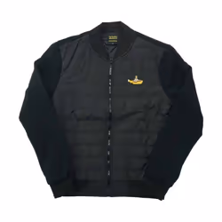 The Beatles - Veste matelassée YELLOW SUBMARINE - Adulte (Noir)