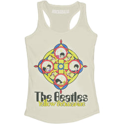 The Beatles - Débardeur YELLOW SUBMARINE - Femme (Sable)