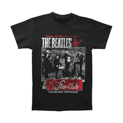 The Beatles - T-shirt STAR CLUB HAMBURG - Adulte (Noir)