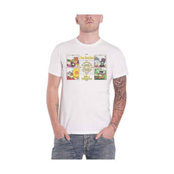 The Beatles - T-shirt YELLOW SUBMARINE - Adulte (Blanc)
