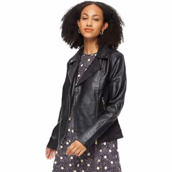 Dorothy Perkins - Veste motard - Femme (Noir)