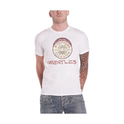 The Beatles - T-shirt - Adulte (Blanc)