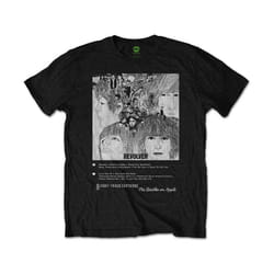 The Beatles - T-shirt REVOLVER TRACK - Adulte (Noir)