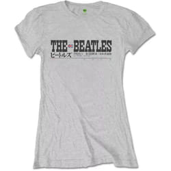 The Beatles - T-shirt BUDOKAN - Femme (Gris)