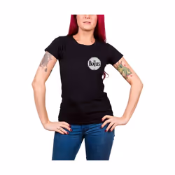 The Beatles - T-shirt WASHINGTON COLISEUM - Femme (Noir)