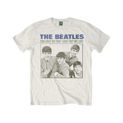 The Beatles - T-shirt YOU CAN´T DO THAT - Adulte (Blanc)