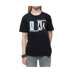 The Beatles - T-shirt COLOURS CROSSING - Enfant (Noir)