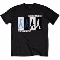 The Beatles - T-shirt COLOURS CROSSING - Adulte (Noir)