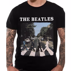 The Beatles - T-shirt - Adulte (Noir)