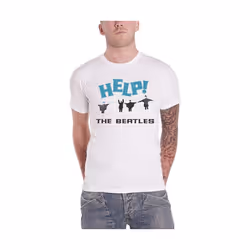 The Beatles - T-shirt HELP! - Adulte (Blanc)