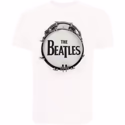 The Beatles - T-shirt - Adulte (Blanc)