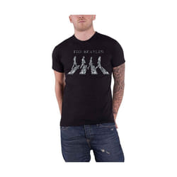 The Beatles - T-shirt CROSSING - Adulte (Noir)