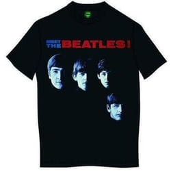 The Beatles - T-shirt MEET - Adulte (Noir)