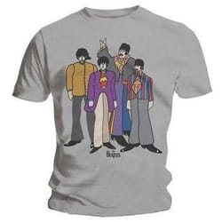 The Beatles - T-shirt YELLOW SUBMARINE - Adulte (Gris)