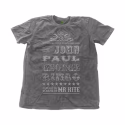 The Beatles - T-shirt MR KITE - Adulte (Gris charbon)