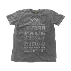 The Beatles - T-shirt MR KITE - Adulte (Gris charbon)