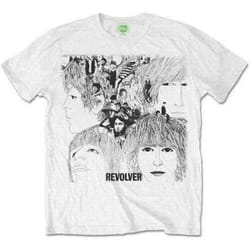 The Beatles - T-shirt REVOLVER - Adulte (Blanc)