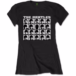 The Beatles - T-shirt HARD DAYS NIGHT - Femme (Noir)