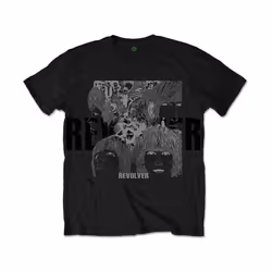 The Beatles - T-shirt REVERSE REVOLVER - Adulte (Noir)