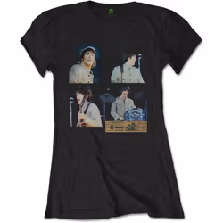 The Beatles - T-shirt SHEA STADIUM - Femme (Noir)