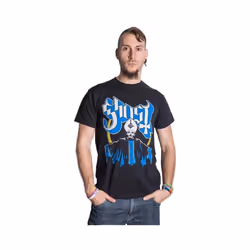 Ghost - T-shirt PAPA & BAND - Adulte (Noir)