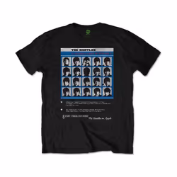 The Beatles - T-shirt HARD DAYS NIGHT TRACK - Adulte (Noir)