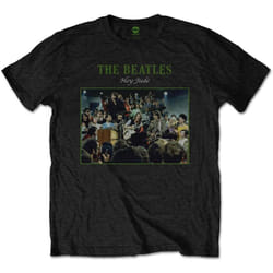 The Beatles - T-shirt HEY JUDE LIVE - Adulte (Noir)